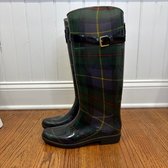 Lauren Ralph Lauren Shoes - LRL Rossalyn II Women's Plaid Rain Boots